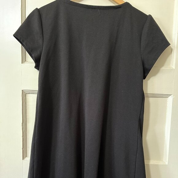 1990's Notations Black Mini Dress or Baby Doll Top - Picture 5 of 6